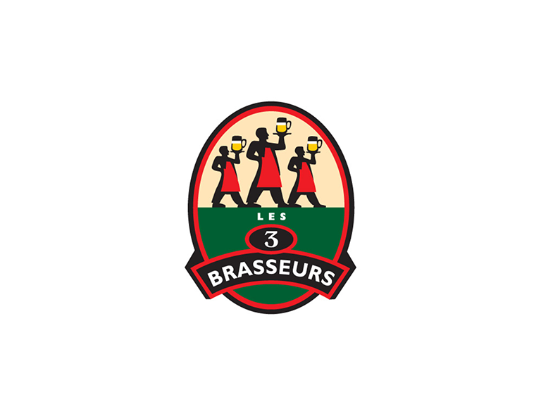 3 Brasseurs Logo - Logobook - Creative Logo Design