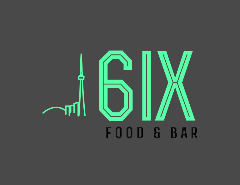 6ix Food Bar Logo - Logobook - Creative Logo Design