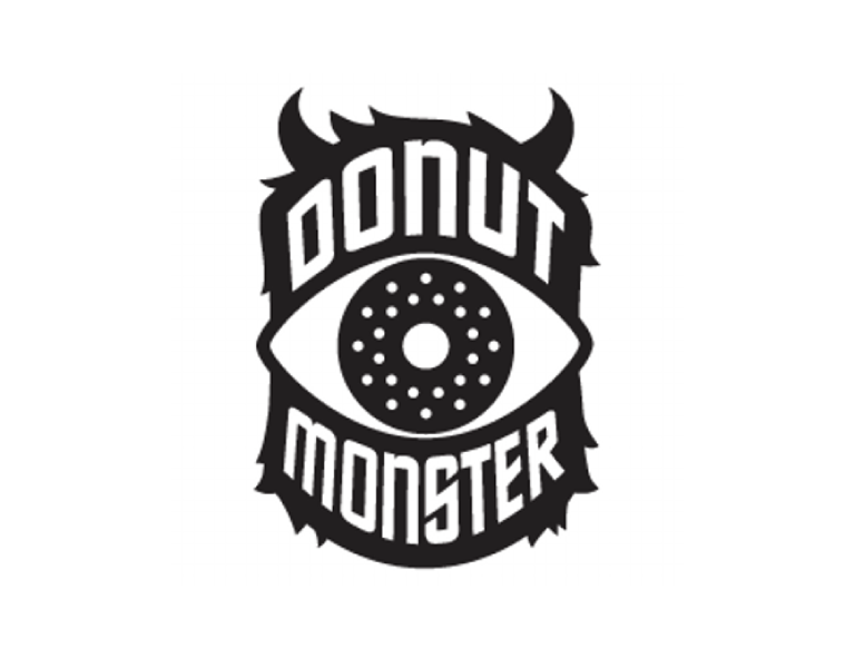 Donut Monster Logo - Logobook - Creative Logo Design
