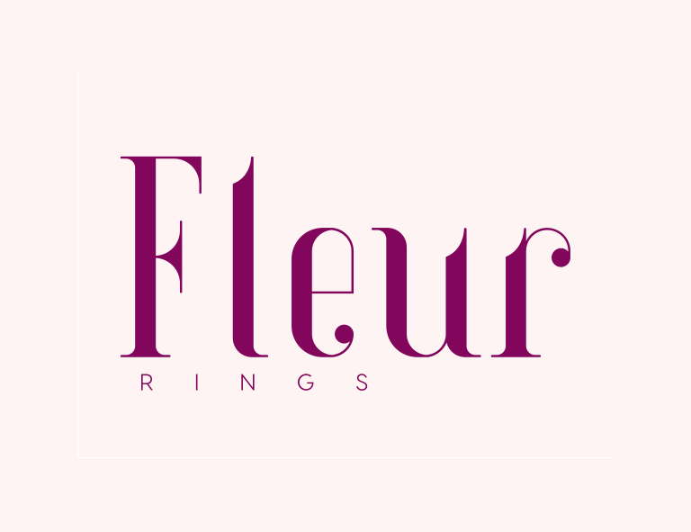 Fleur Rings Logo - Logobook - Creative Logo Design