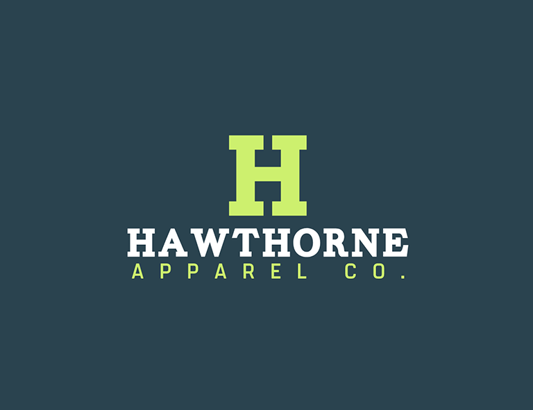 Hawthorne Apparel Co Logo - Logobook - Creative Logo Design