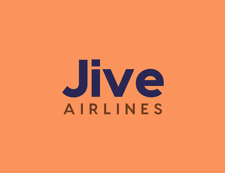 Jive Airlines Logo - Logobook - Creative Logo Design
