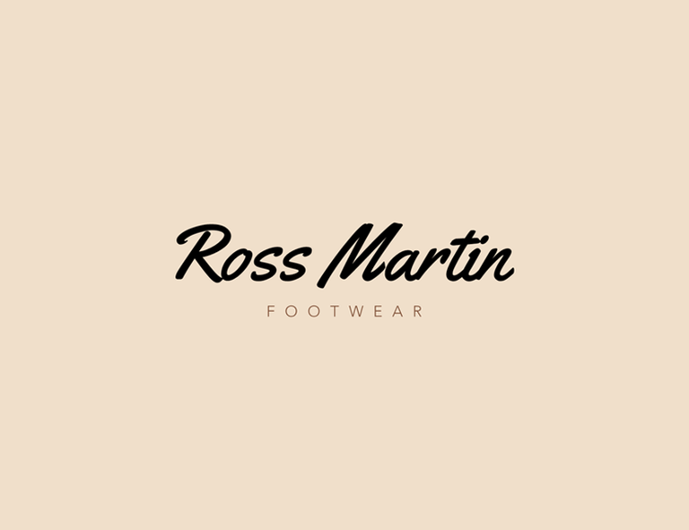 Ross Martin Footwear Logo - Logobook - Creative Logo Design