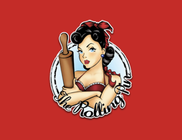 The Rolling Pin Logo - Logobook - Creative Logo Design