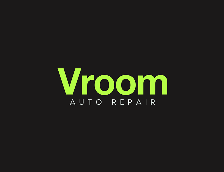 Vroom Auto repair Logo - Logobook - Creative Logo Design