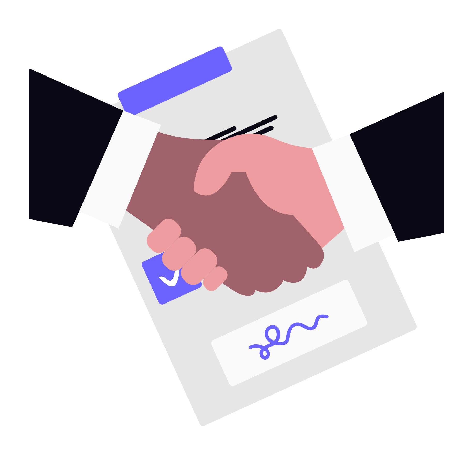 undraw handshake deal nwk6 Logo - Logobook - Creative Logo Design