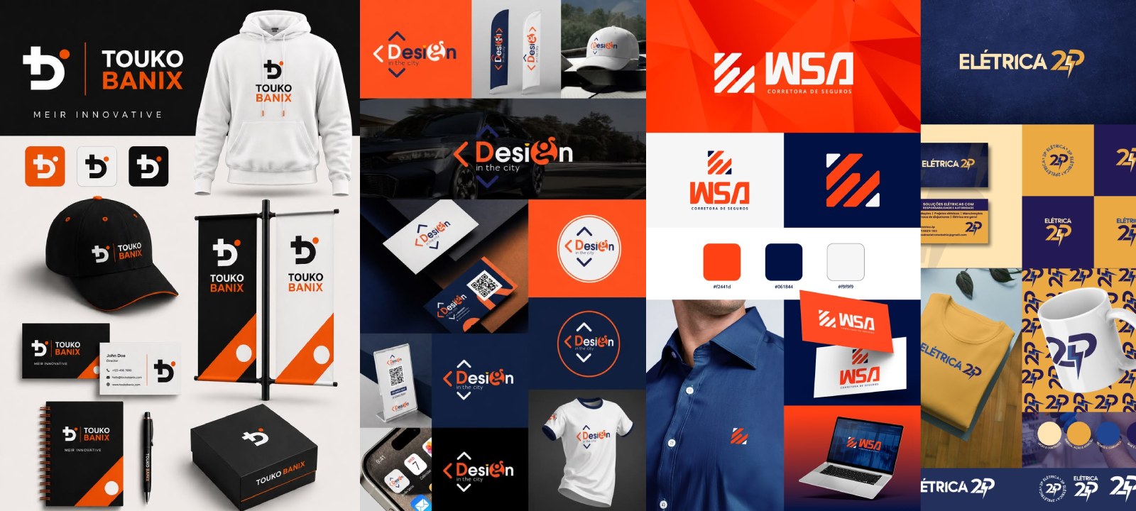 Thiết kế bộ nhận diện thương hiệu 2 New Project 2 Logo - Logobook - Creative Logo Design